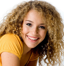 woman in yellow shirt